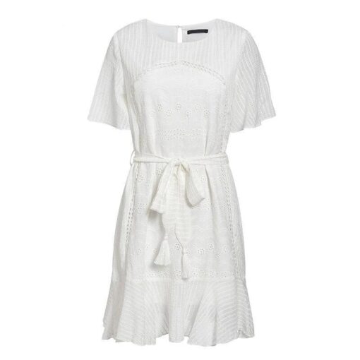bohemia vestido corto blanco 199