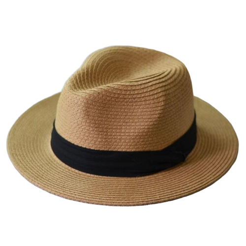 Sombrero de paja de Bohemia - Castaño