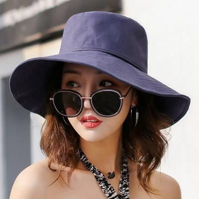 sombrero del estilo bohemio - Azul