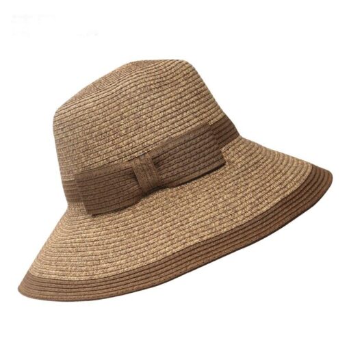 Sombrero elegante de Boho - café marrón