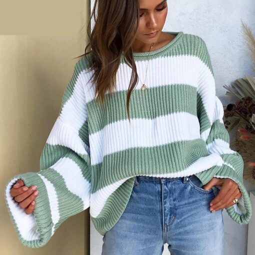 Suéter con capucha boheme - Verde / S