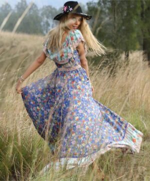 Vestido boho Bucólico