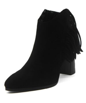 Zapatos de Bohemia de las mujeres elegantes - Negro / 36