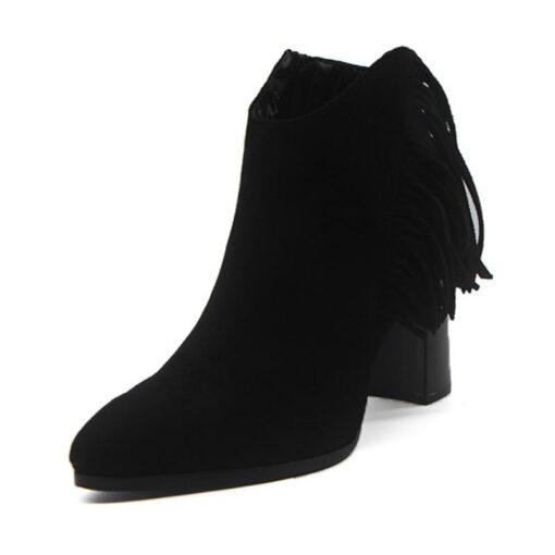 Zapatos de Bohemia de las mujeres elegantes - Negro / 36