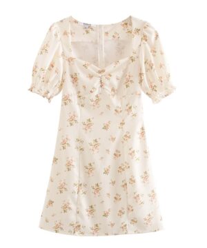 Vestido floral vintage